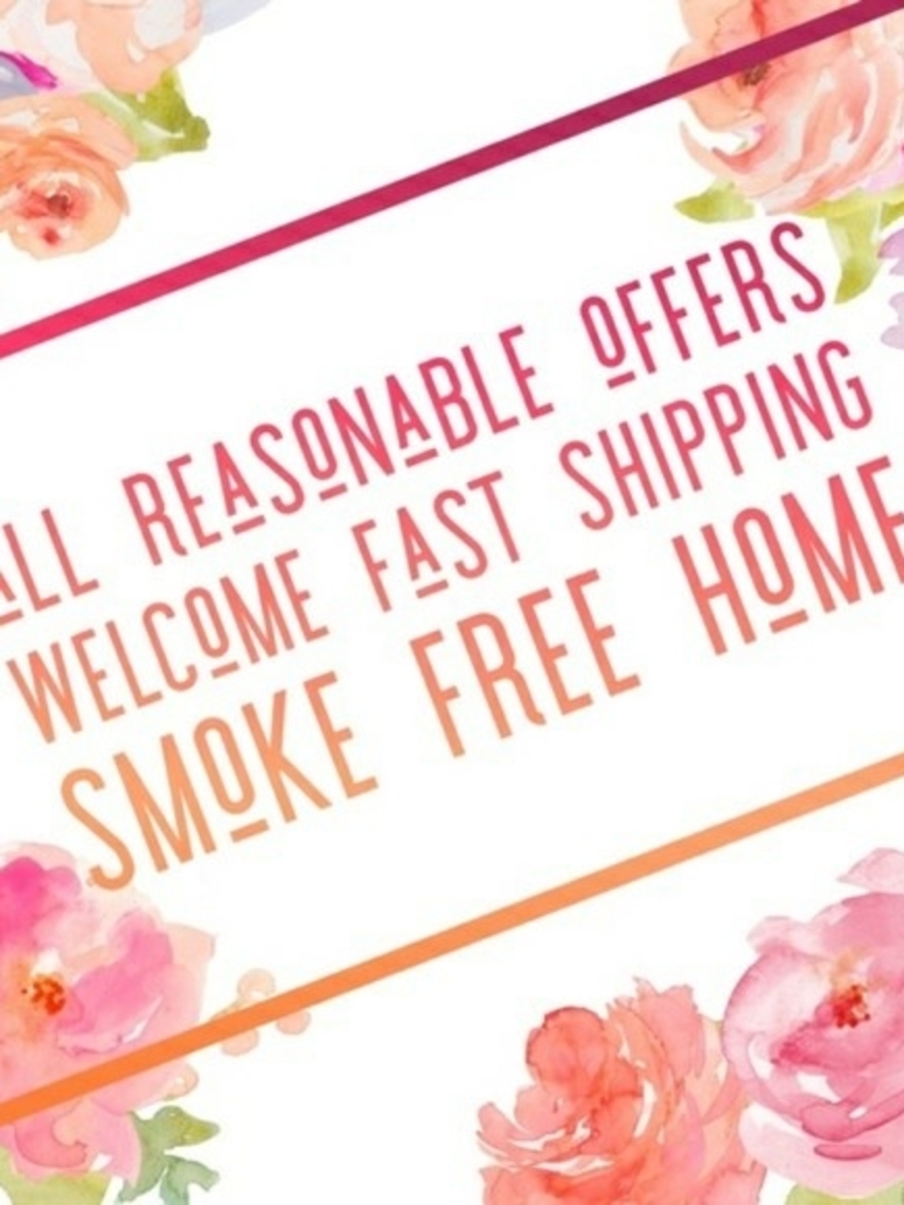 Reasonable Offers Accepted.